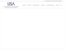 Tablet Screenshot of ijsa.com